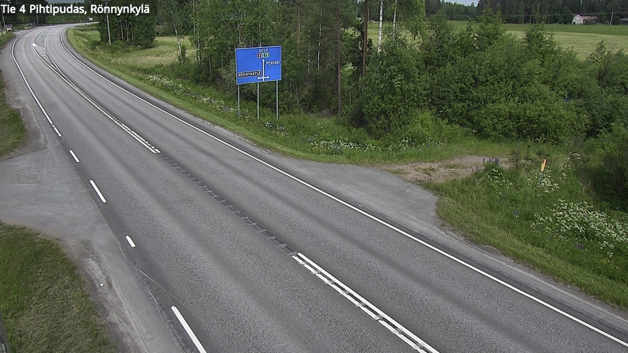 Kelikamerat Kuva Tie 4 Pihtipudas, Rönnynkylä, Pihtipudas, Keski-Suomi