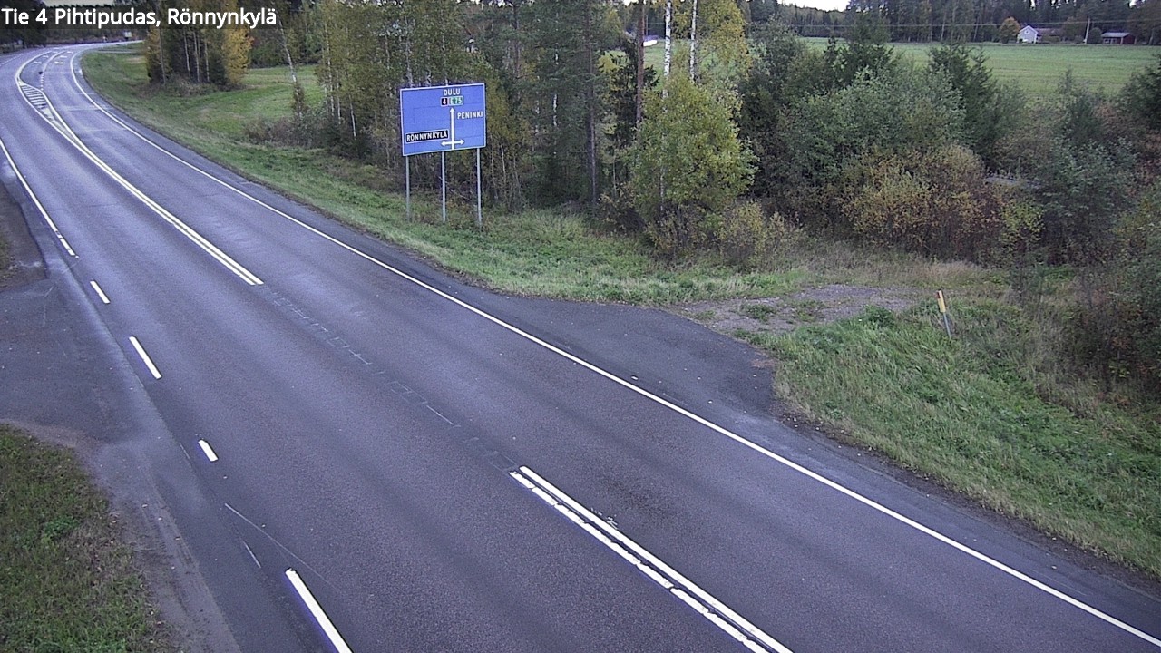 Kelikamerat Kuva Tie 4 Pihtipudas, Rönnynkylä, Pihtipudas, Keski-Suomi