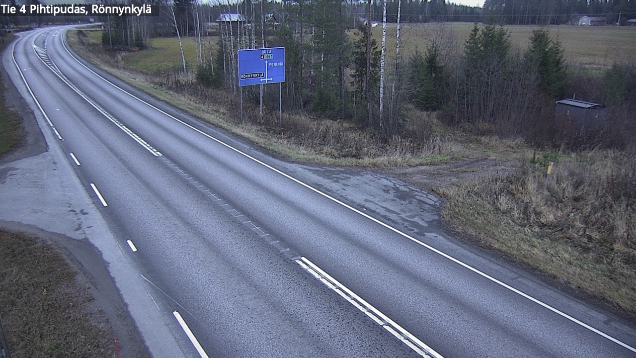 Kelikamerat Kuva Tie 4 Pihtipudas, Rönnynkylä, Pihtipudas, Keski-Suomi