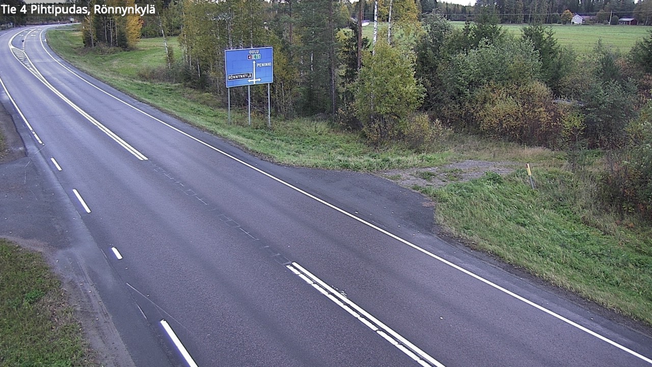 Kelikamerat Kuva Tie 4 Pihtipudas, Rönnynkylä, Pihtipudas, Keski-Suomi
