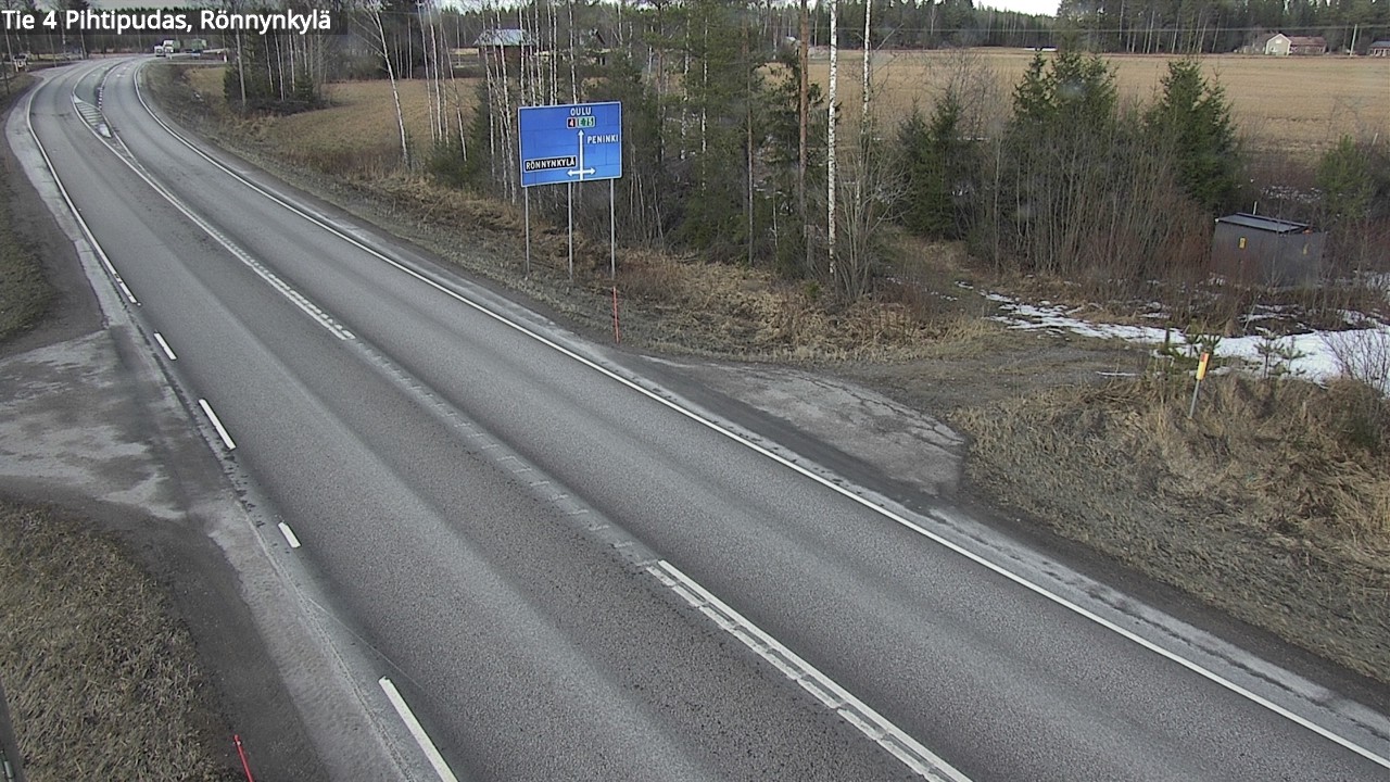 Kelikamerat Kuva Tie 4 Pihtipudas, Rönnynkylä, Pihtipudas, Keski-Suomi