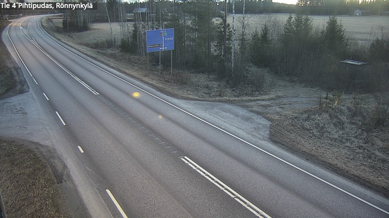 Kelikamerat Kuva Tie 4 Pihtipudas, Rönnynkylä, Pihtipudas, Keski-Suomi