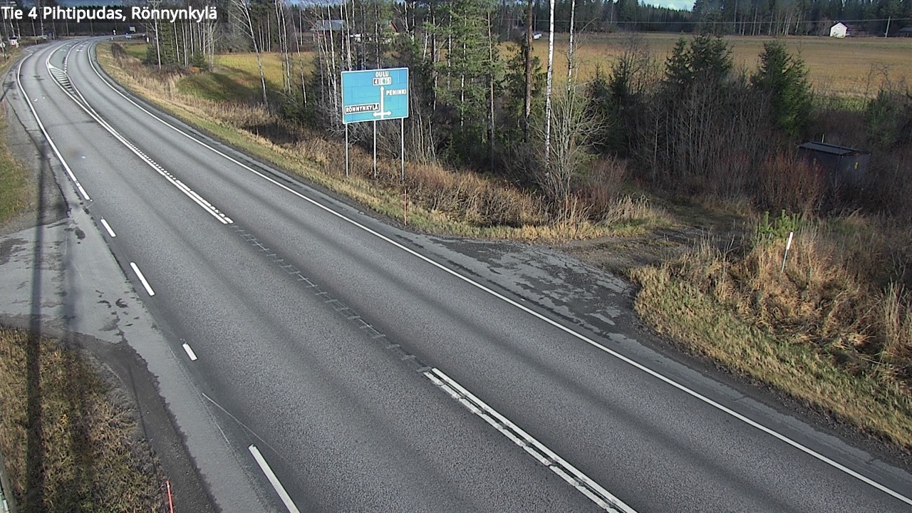 Kelikamerat Kuva Tie 4 Pihtipudas, Rönnynkylä, Pihtipudas, Keski-Suomi