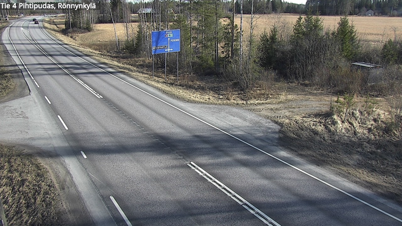 Kelikamerat Kuva Tie 4 Pihtipudas, Rönnynkylä, Pihtipudas, Keski-Suomi