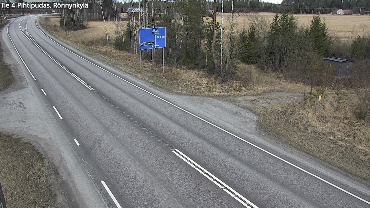 Kelikamerat Kuva Tie 4 Pihtipudas, Rönnynkylä, Pihtipudas, Keski-Suomi