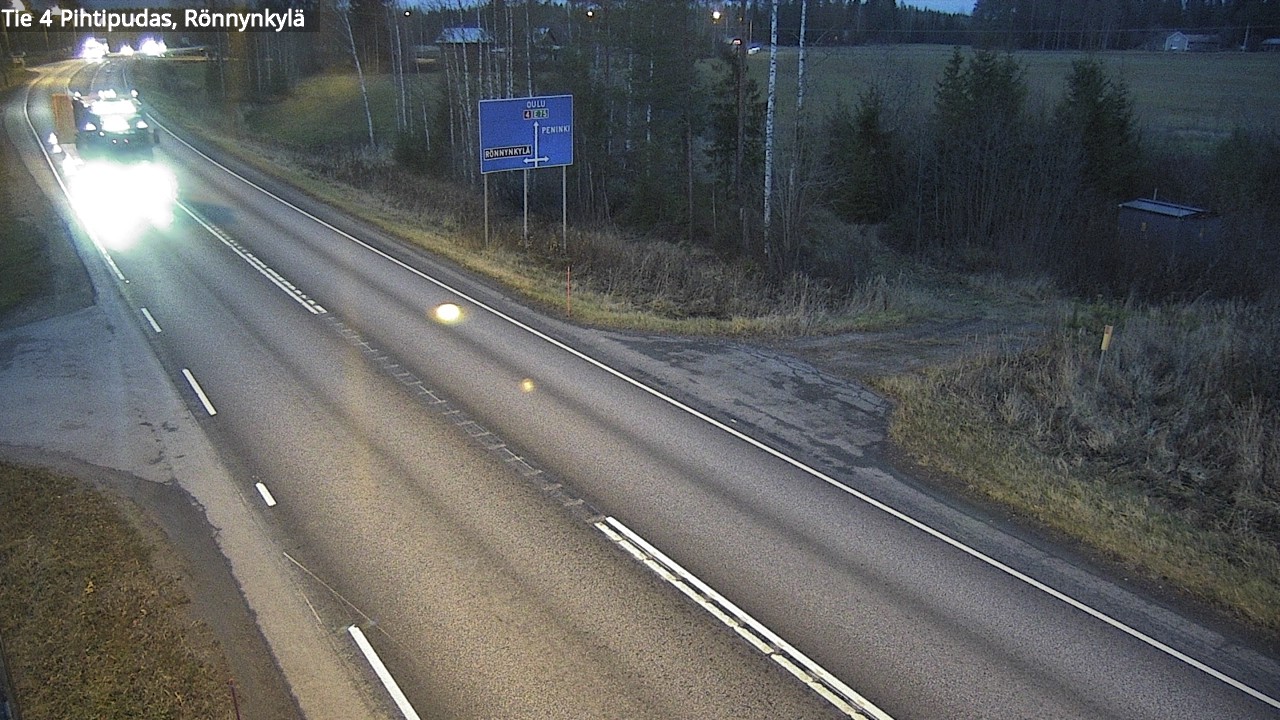 Kelikamerat Kuva Tie 4 Pihtipudas, Rönnynkylä, Pihtipudas, Keski-Suomi