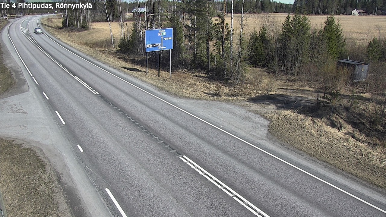 Kelikamerat Kuva Tie 4 Pihtipudas, Rönnynkylä, Pihtipudas, Keski-Suomi