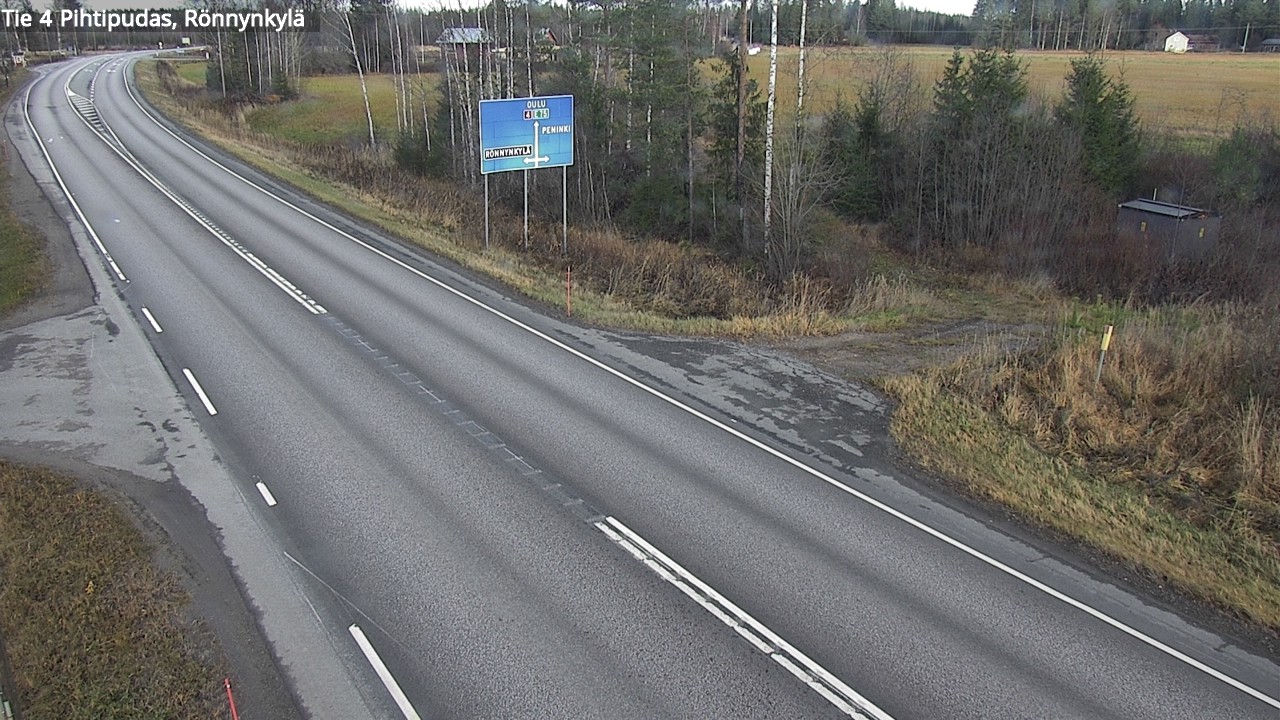 Kelikamerat Kuva Tie 4 Pihtipudas, Rönnynkylä, Pihtipudas, Keski-Suomi