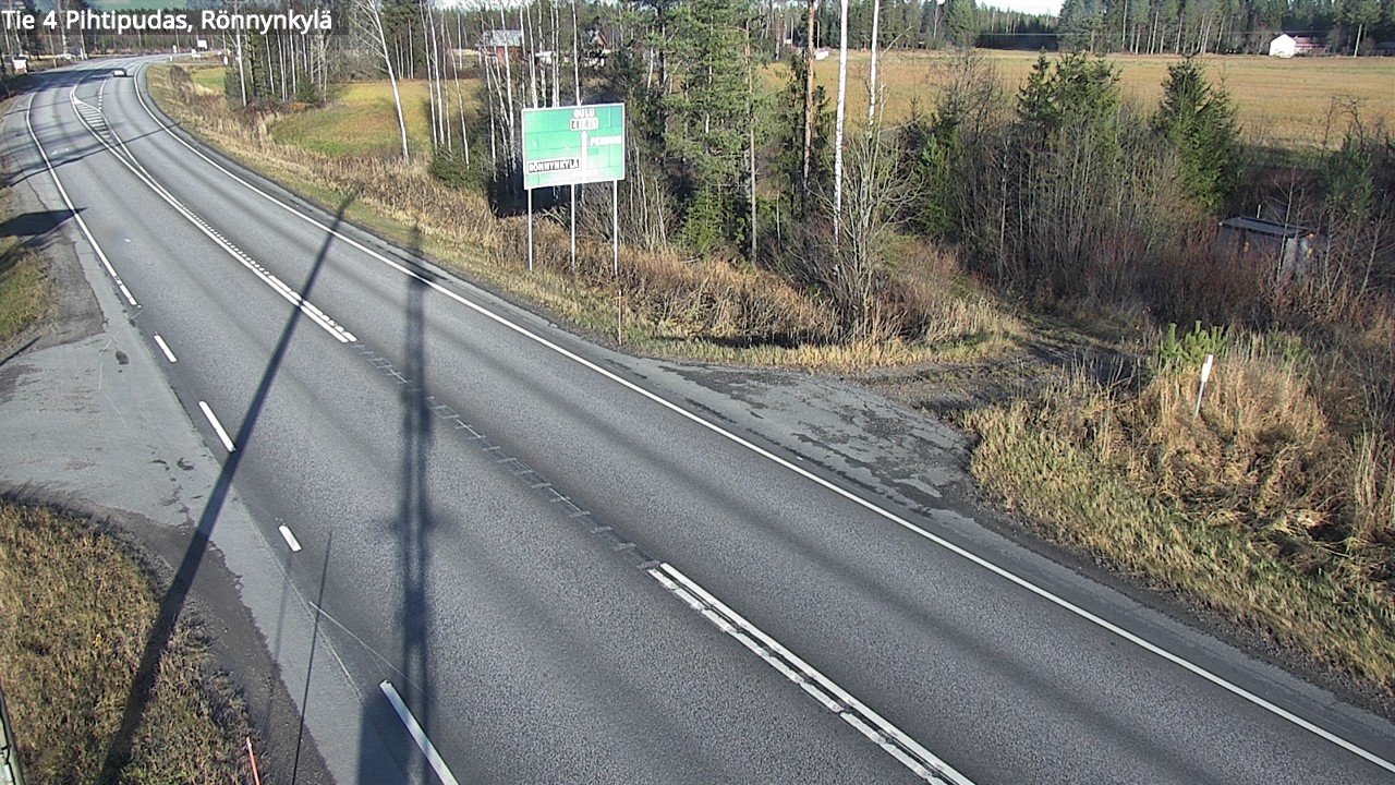 Kelikamerat Kuva Tie 4 Pihtipudas, Rönnynkylä, Pihtipudas, Keski-Suomi