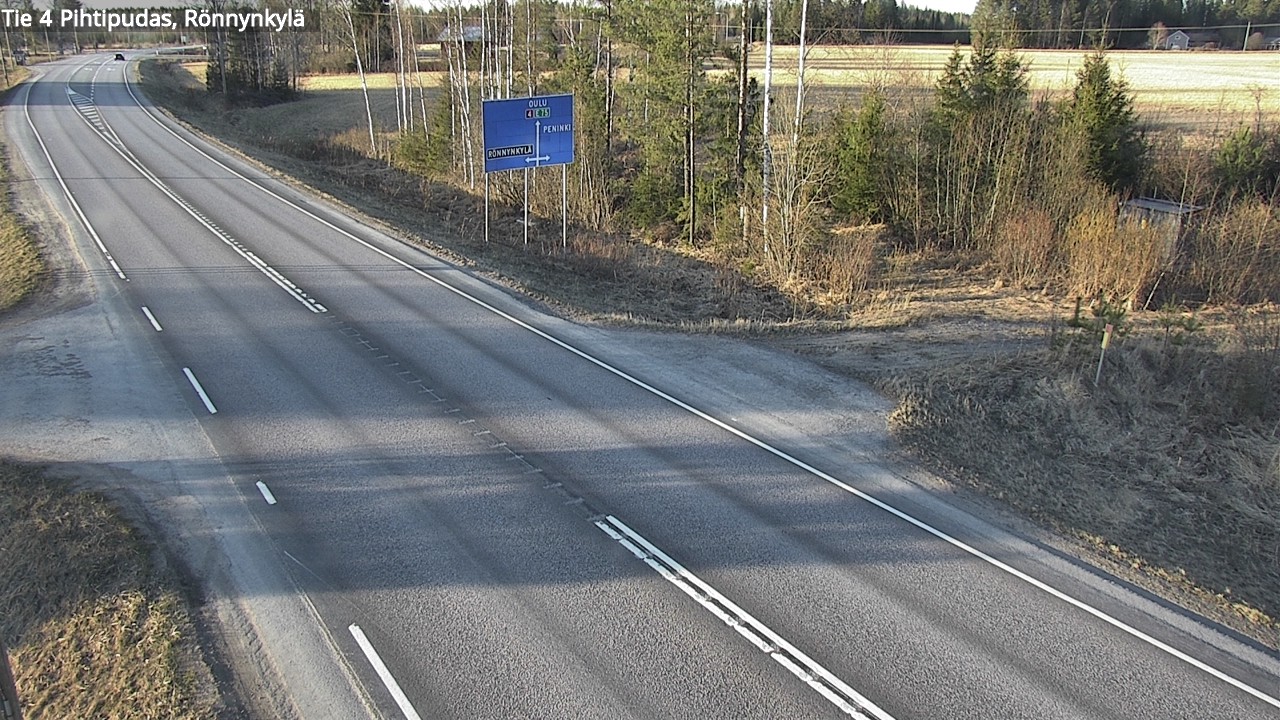 Kelikamerat Kuva Tie 4 Pihtipudas, Rönnynkylä, Pihtipudas, Keski-Suomi