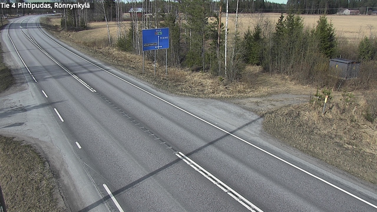 Kelikamerat Kuva Tie 4 Pihtipudas, Rönnynkylä, Pihtipudas, Keski-Suomi