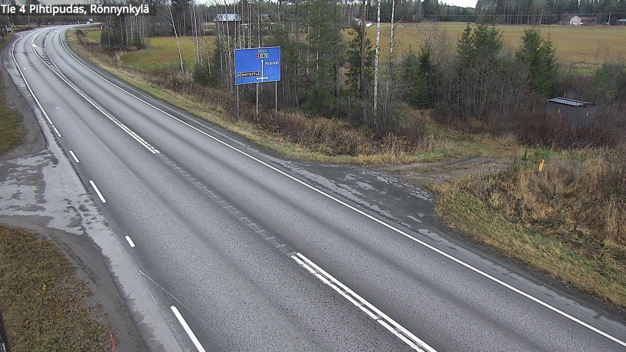 Kelikamerat Kuva Tie 4 Pihtipudas, Rönnynkylä, Pihtipudas, Keski-Suomi