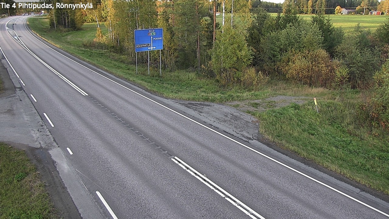 Kelikamerat Kuva Tie 4 Pihtipudas, Rönnynkylä, Pihtipudas, Keski-Suomi