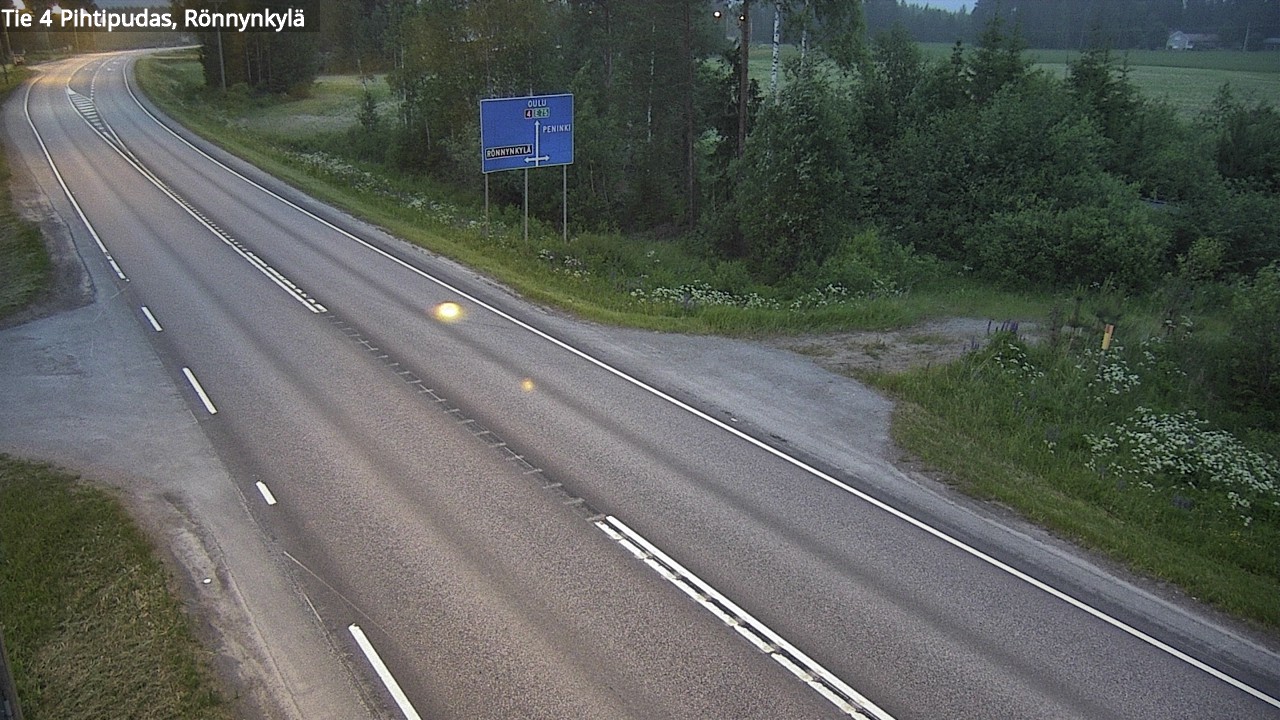 Kelikamerat Kuva Tie 4 Pihtipudas, Rönnynkylä, Pihtipudas, Keski-Suomi