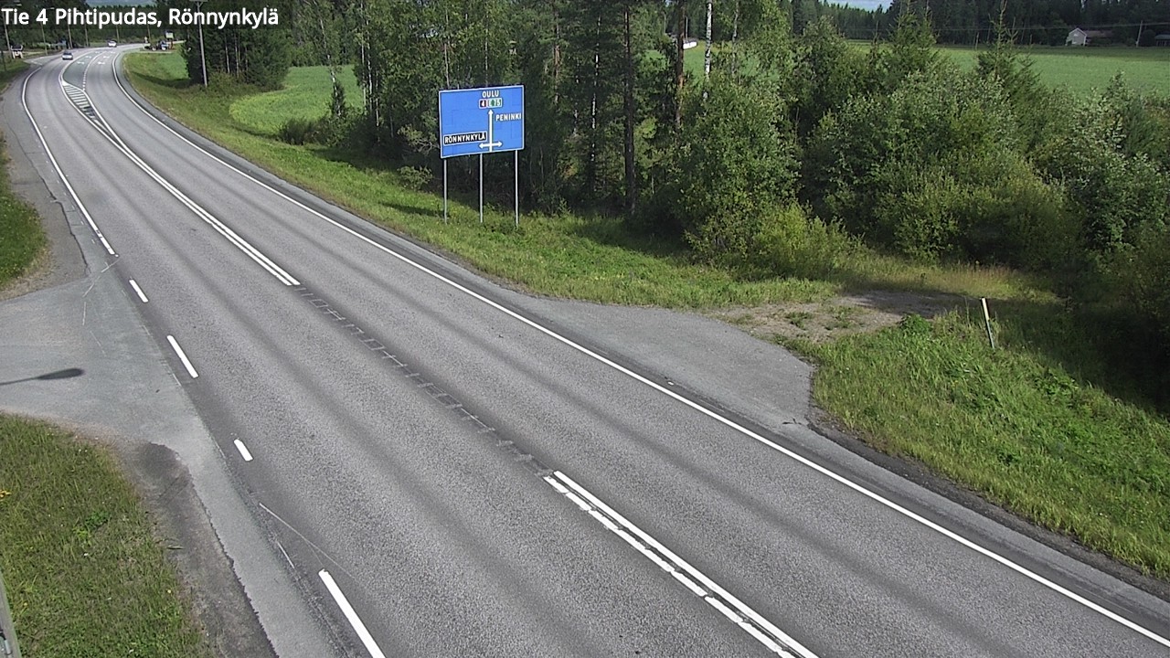 Kelikamerat Kuva Tie 4 Pihtipudas, Rönnynkylä, Pihtipudas, Keski-Suomi