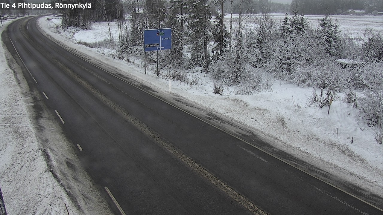 Kelikamerat Kuva Tie 4 Pihtipudas, Rönnynkylä, Pihtipudas, Keski-Suomi