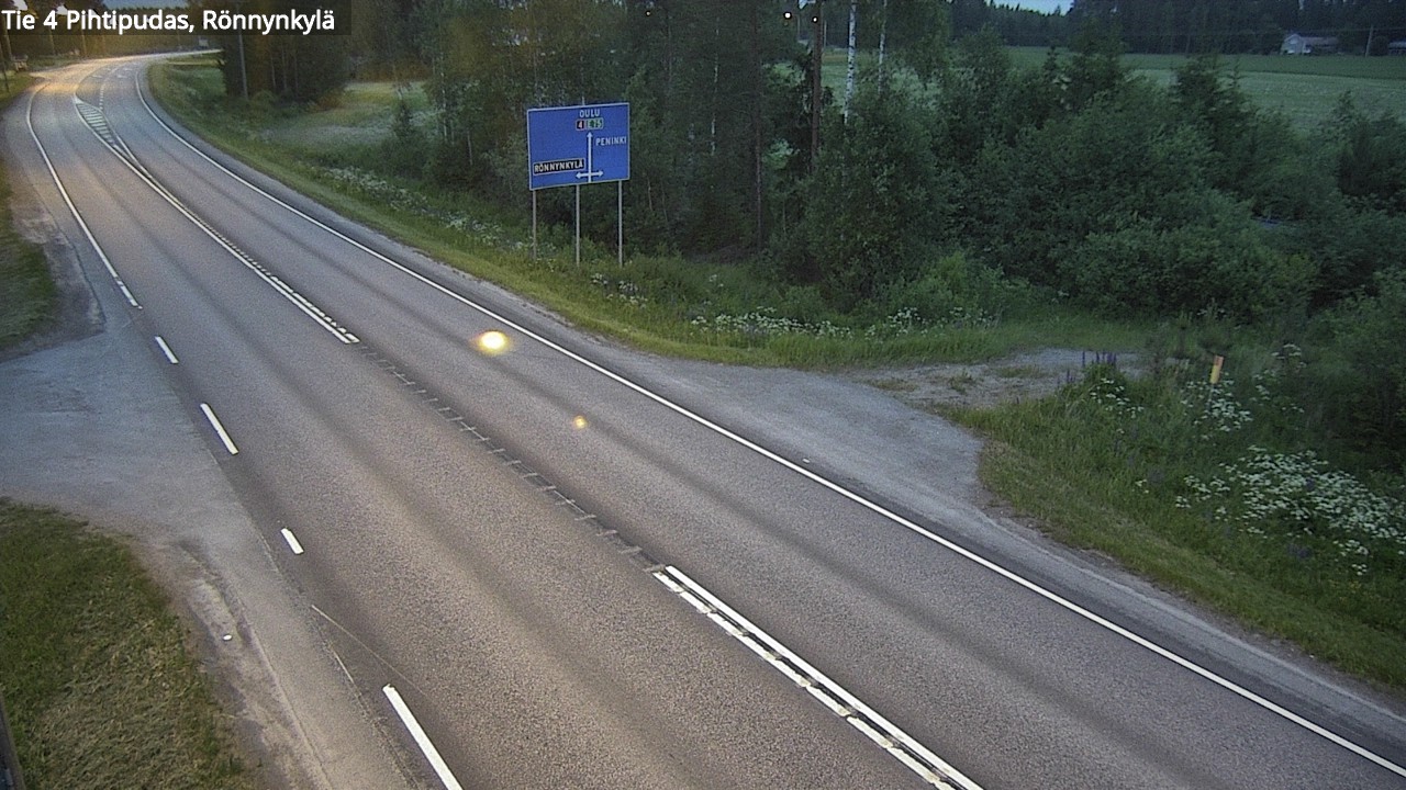 Kelikamerat Kuva Tie 4 Pihtipudas, Rönnynkylä, Pihtipudas, Keski-Suomi