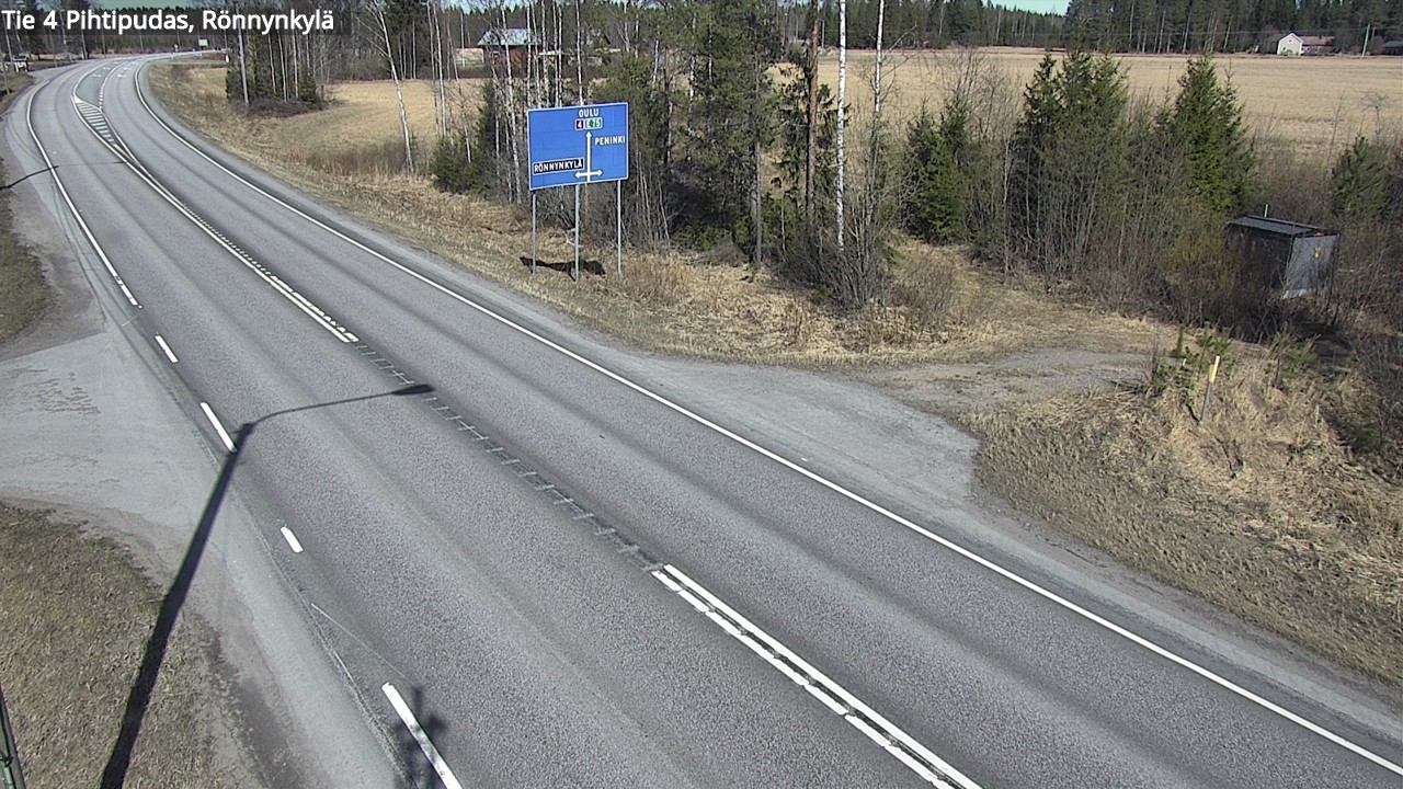 Kelikamerat Kuva Tie 4 Pihtipudas, Rönnynkylä, Pihtipudas, Keski-Suomi
