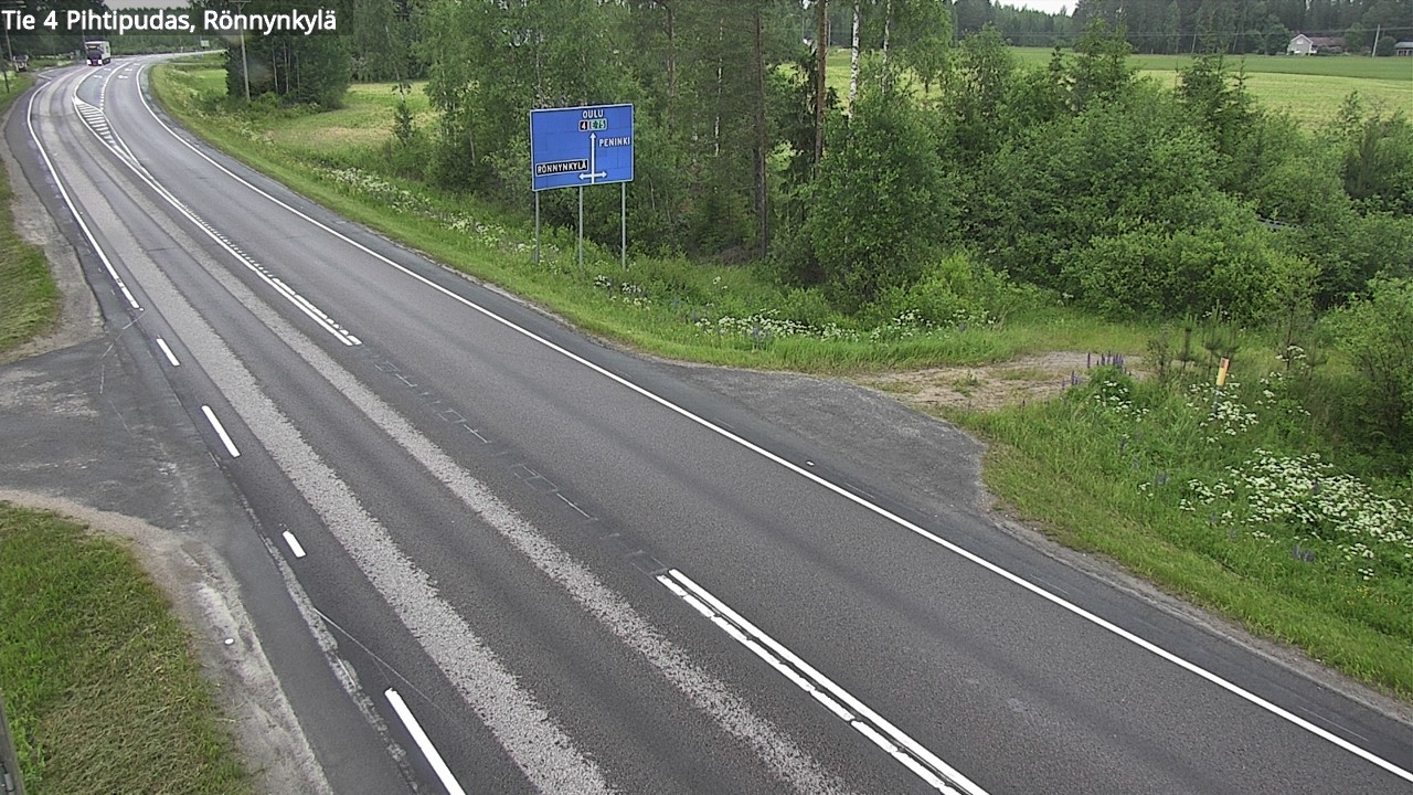 Kelikamerat Kuva Tie 4 Pihtipudas, Rönnynkylä, Pihtipudas, Keski-Suomi