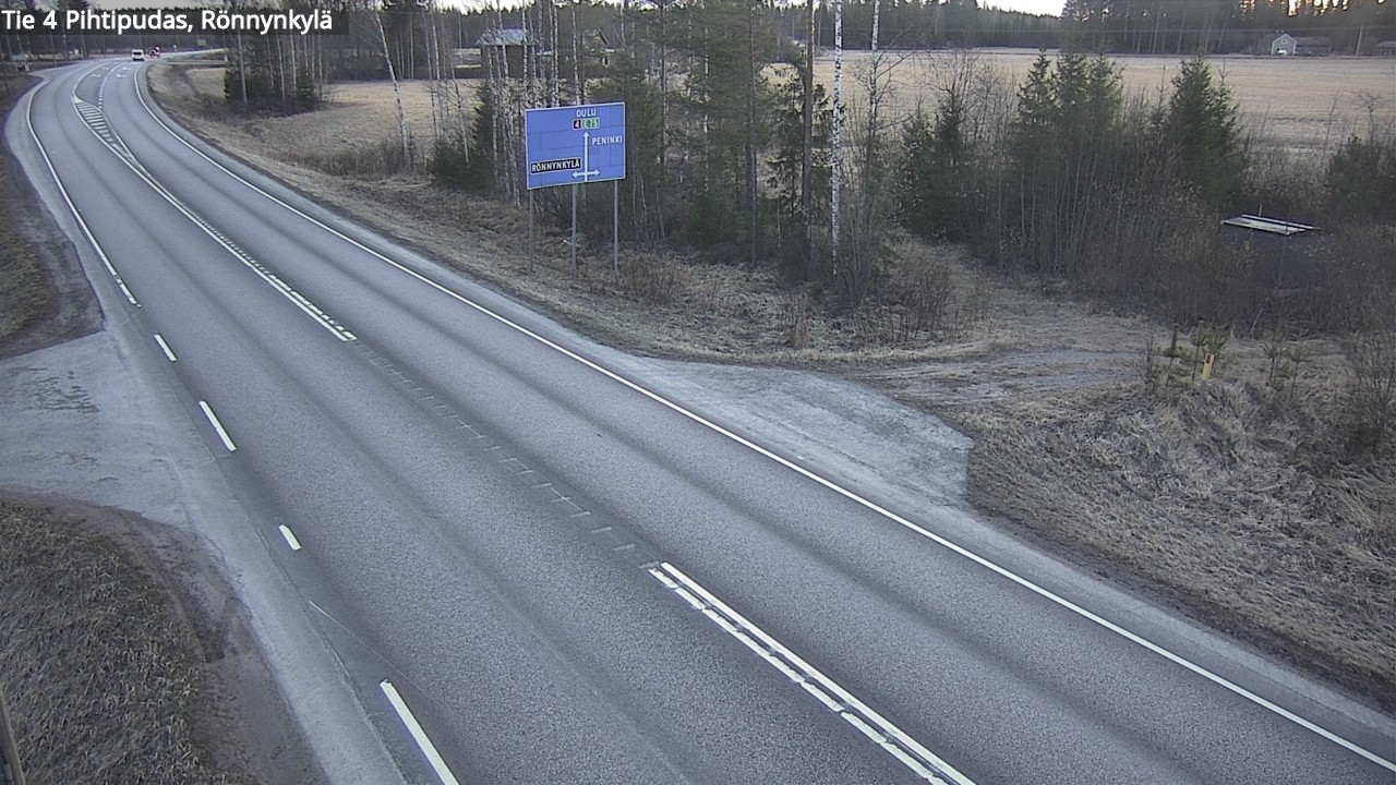 Kelikamerat Kuva Tie 4 Pihtipudas, Rönnynkylä, Pihtipudas, Keski-Suomi