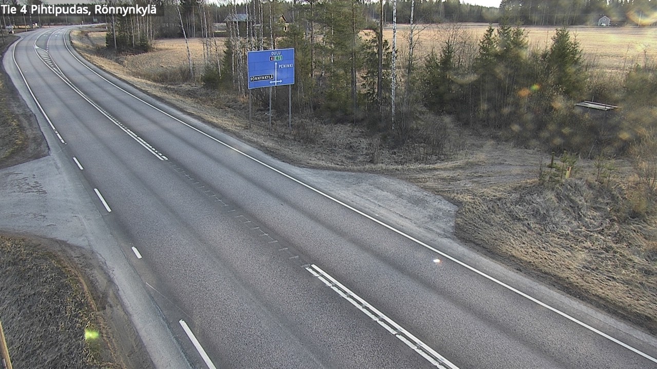 Kelikamerat Kuva Tie 4 Pihtipudas, Rönnynkylä, Pihtipudas, Keski-Suomi