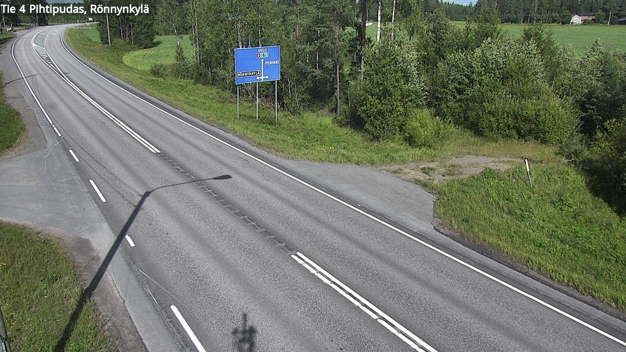 Kelikamerat Kuva Tie 4 Pihtipudas, Rönnynkylä, Pihtipudas, Keski-Suomi