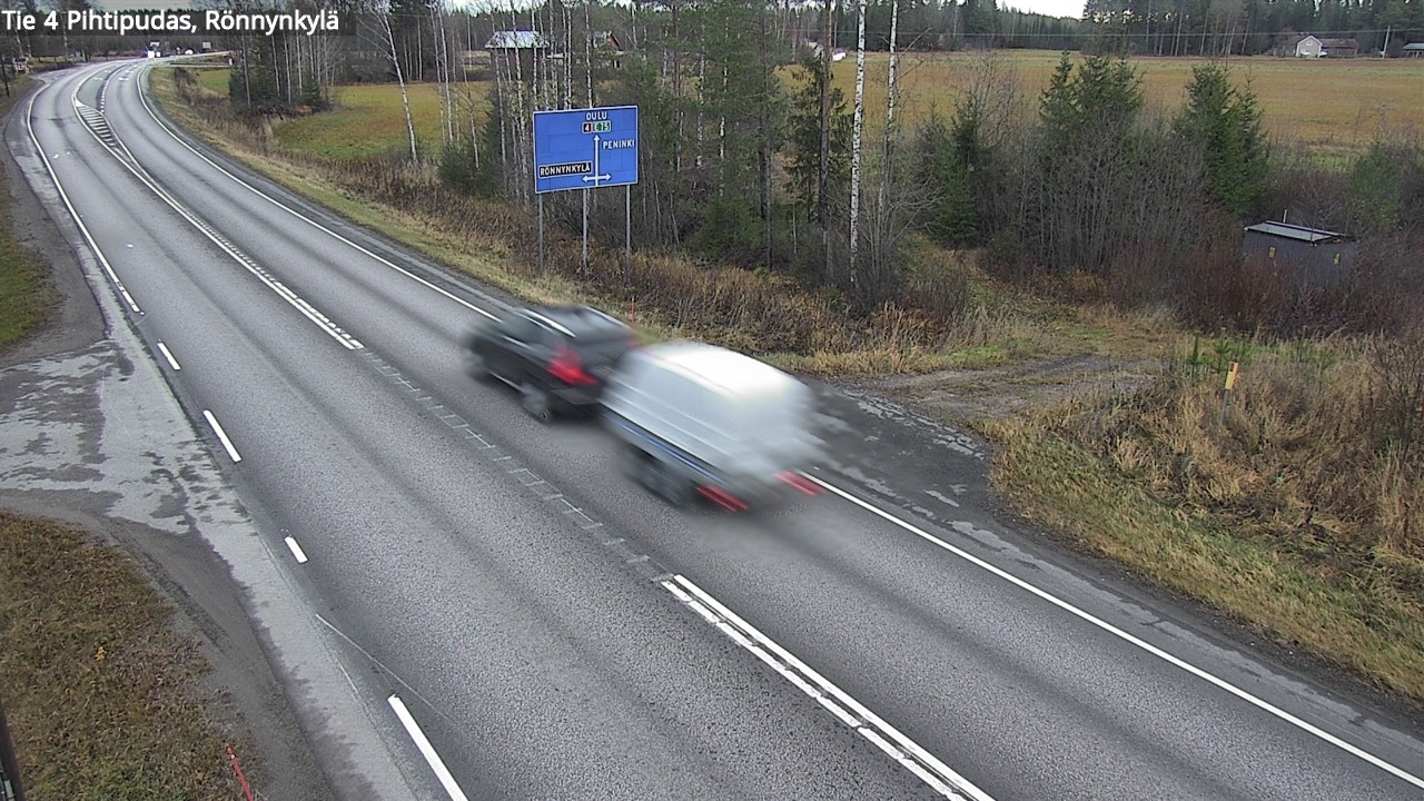 Kelikamerat Kuva Tie 4 Pihtipudas, Rönnynkylä, Pihtipudas, Keski-Suomi