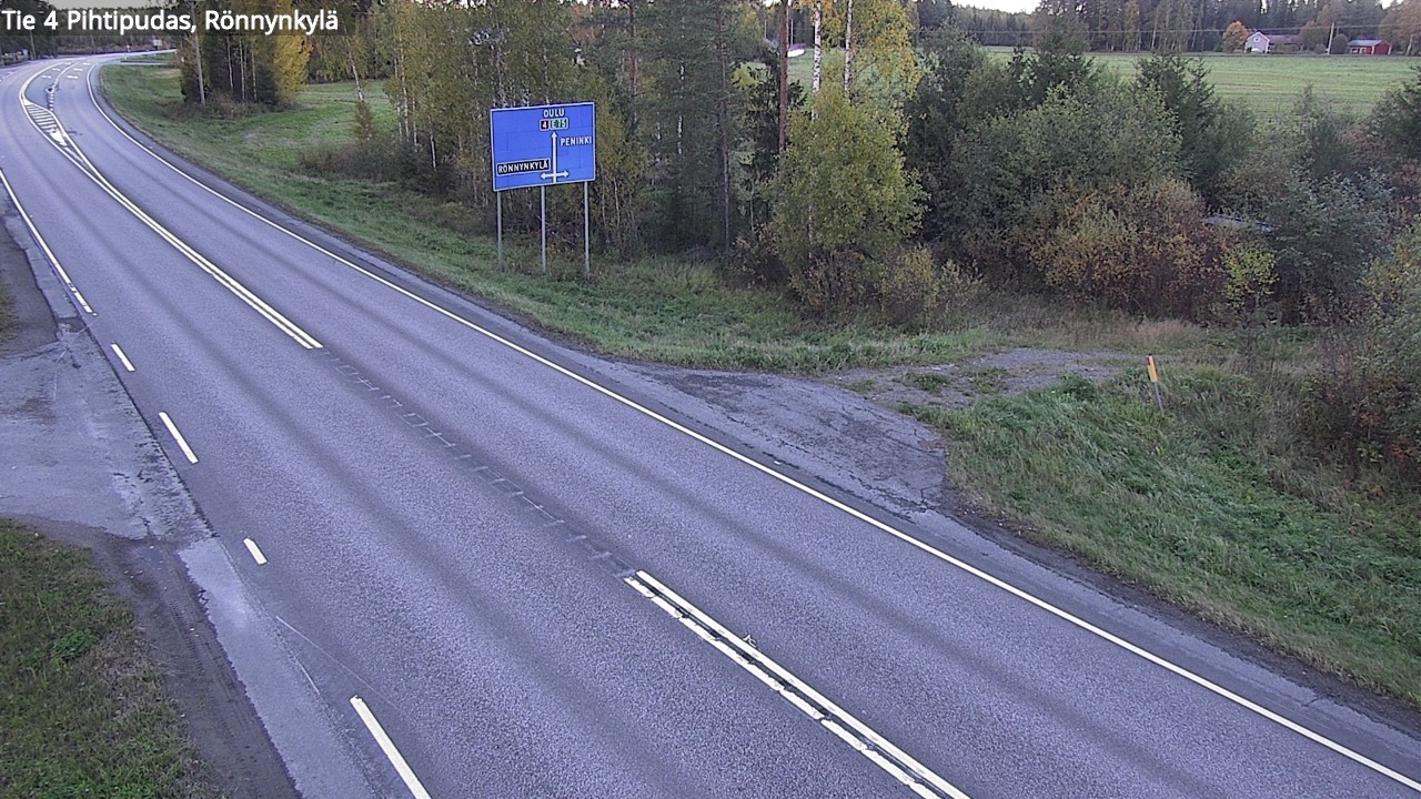 Kelikamerat Kuva Tie 4 Pihtipudas, Rönnynkylä, Pihtipudas, Keski-Suomi