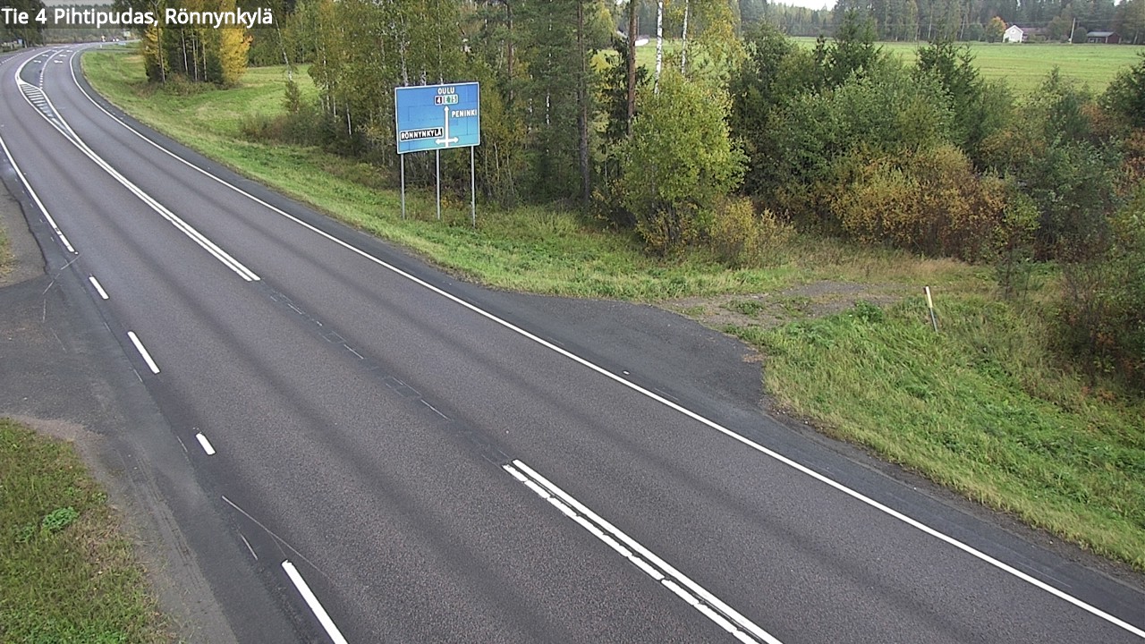 Kelikamerat Kuva Tie 4 Pihtipudas, Rönnynkylä, Pihtipudas, Keski-Suomi