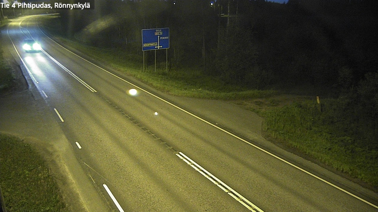 Kelikamerat Kuva Tie 4 Pihtipudas, Rönnynkylä, Pihtipudas, Keski-Suomi