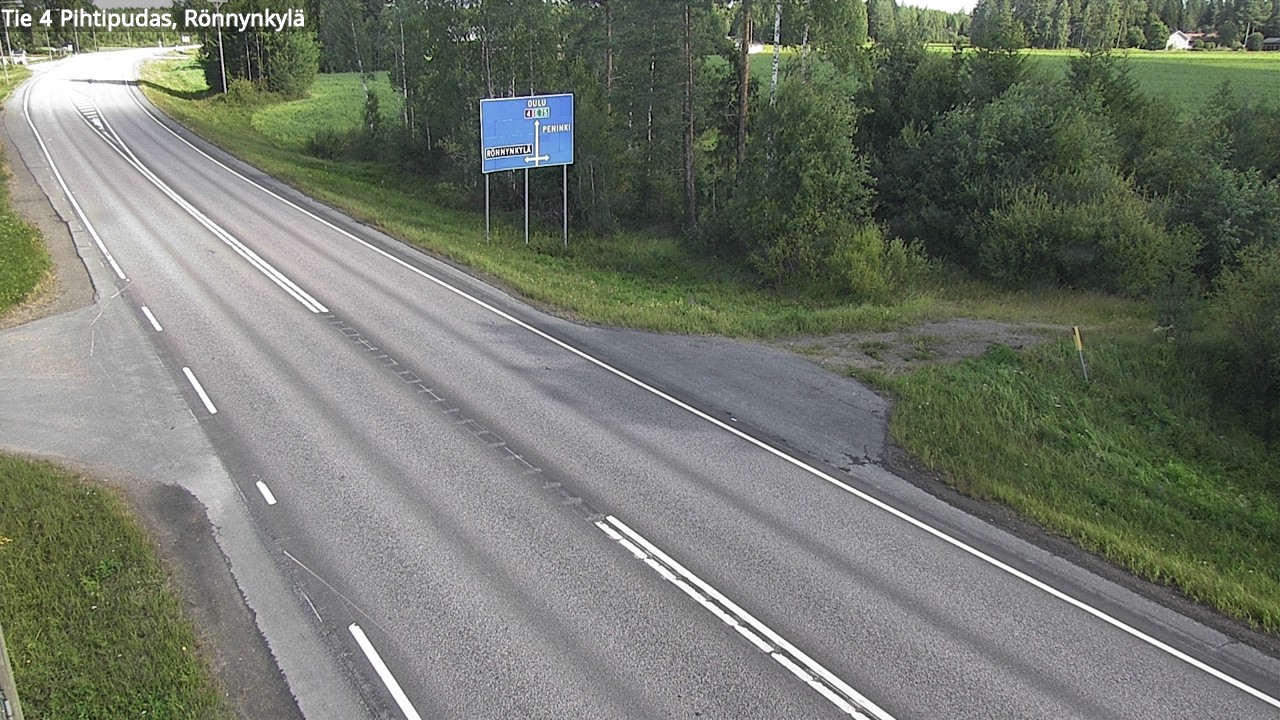 Kelikamerat Kuva Tie 4 Pihtipudas, Rönnynkylä, Pihtipudas, Keski-Suomi