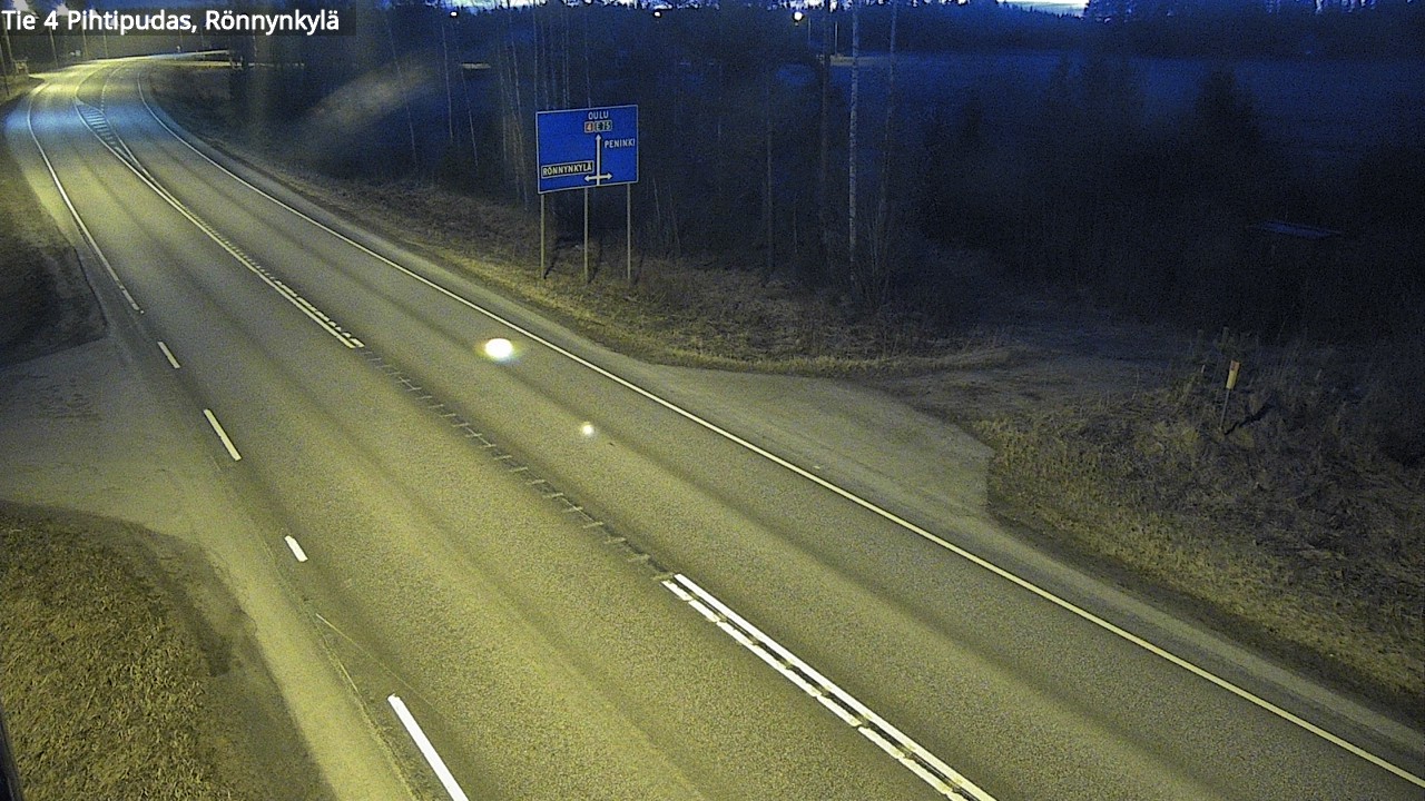 Kelikamerat Kuva Tie 4 Pihtipudas, Rönnynkylä, Pihtipudas, Keski-Suomi