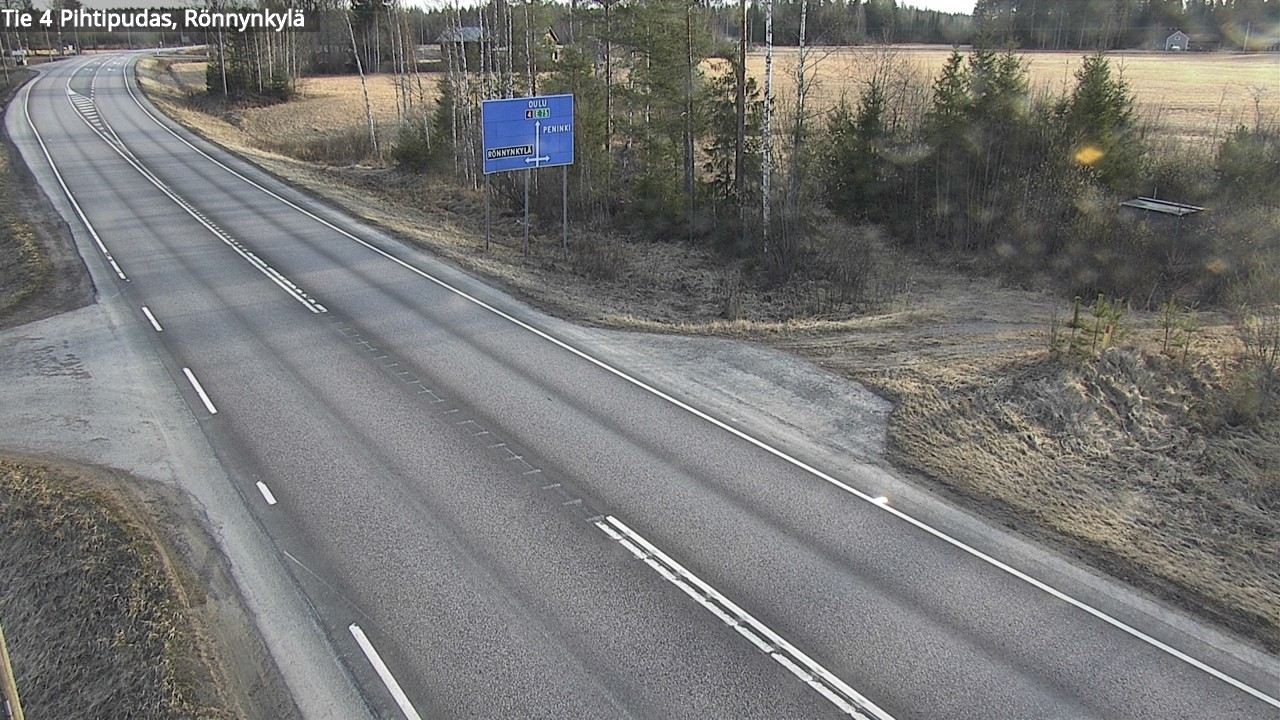 Kelikamerat Kuva Tie 4 Pihtipudas, Rönnynkylä, Pihtipudas, Keski-Suomi