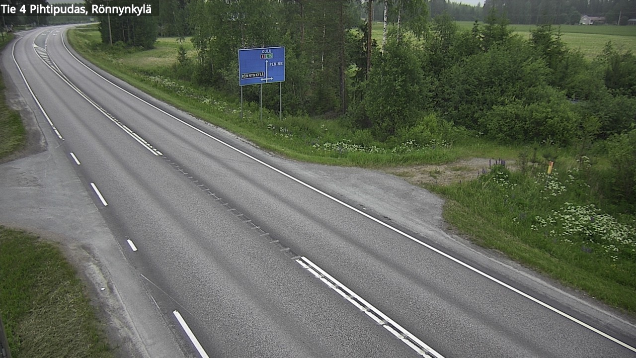 Kelikamerat Kuva Tie 4 Pihtipudas, Rönnynkylä, Pihtipudas, Keski-Suomi