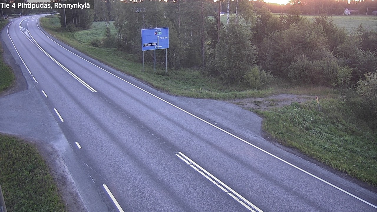 Kelikamerat Kuva Tie 4 Pihtipudas, Rönnynkylä, Pihtipudas, Keski-Suomi