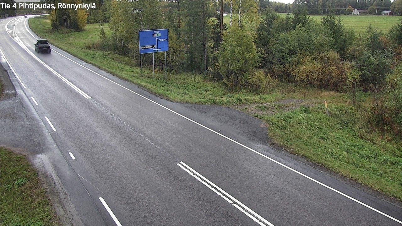 Kelikamerat Kuva Tie 4 Pihtipudas, Rönnynkylä, Pihtipudas, Keski-Suomi