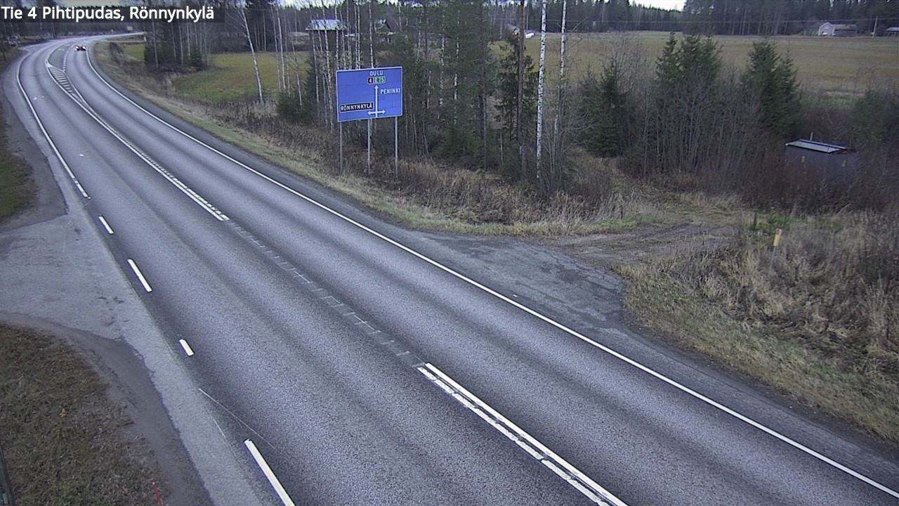 Kelikamerat Kuva Tie 4 Pihtipudas, Rönnynkylä, Pihtipudas, Keski-Suomi