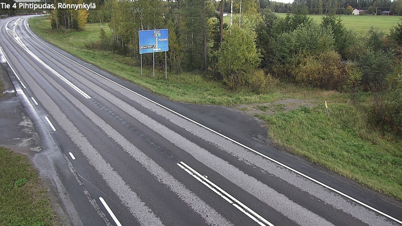 Kelikamerat Kuva Tie 4 Pihtipudas, Rönnynkylä, Pihtipudas, Keski-Suomi