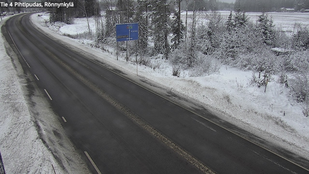 Kelikamerat Kuva Tie 4 Pihtipudas, Rönnynkylä, Pihtipudas, Keski-Suomi