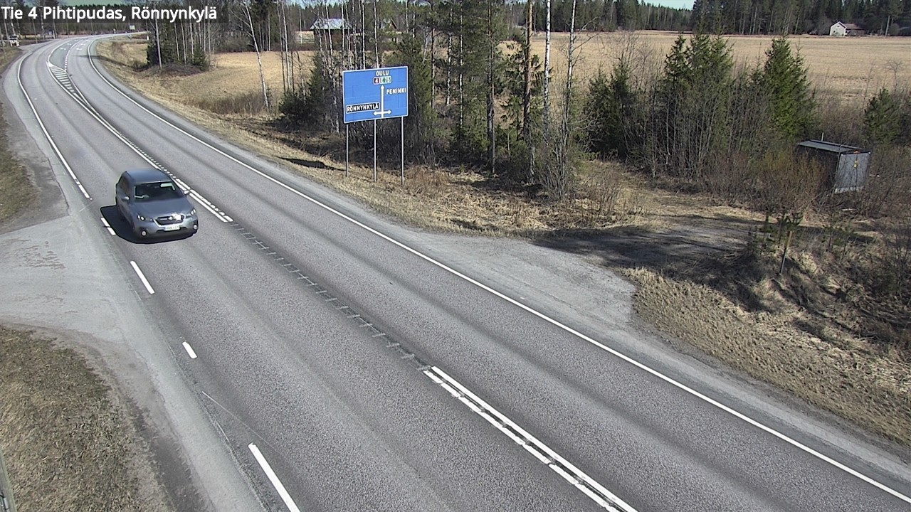 Kelikamerat Kuva Tie 4 Pihtipudas, Rönnynkylä, Pihtipudas, Keski-Suomi