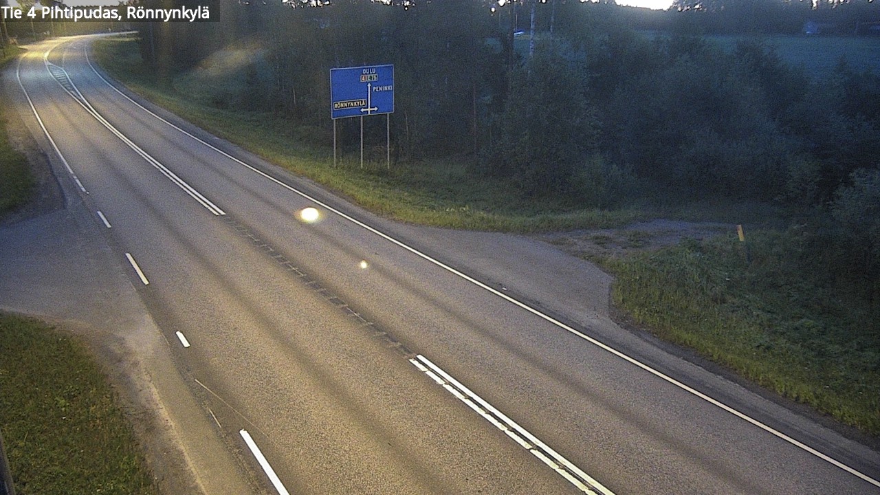 Kelikamerat Kuva Tie 4 Pihtipudas, Rönnynkylä, Pihtipudas, Keski-Suomi