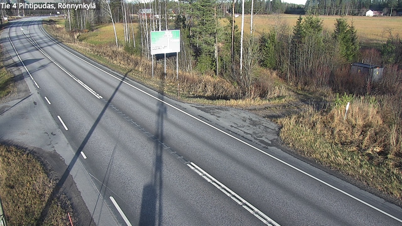 Kelikamerat Kuva Tie 4 Pihtipudas, Rönnynkylä, Pihtipudas, Keski-Suomi