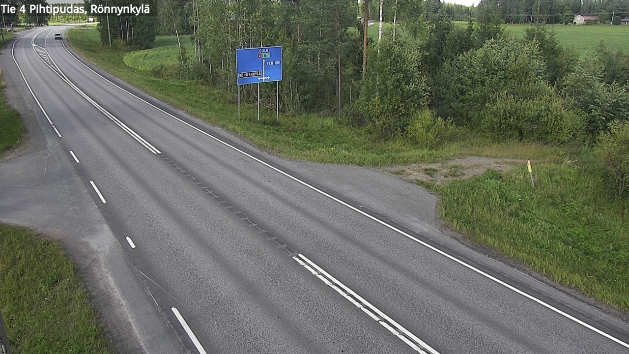 Kelikamerat Kuva Tie 4 Pihtipudas, Rönnynkylä, Pihtipudas, Keski-Suomi