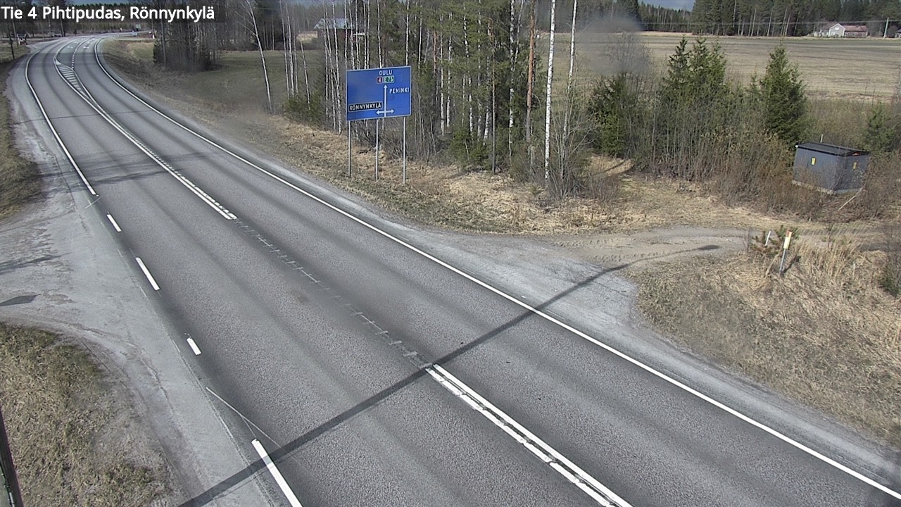 Kelikamerat Kuva Tie 4 Pihtipudas, Rönnynkylä, Pihtipudas, Keski-Suomi
