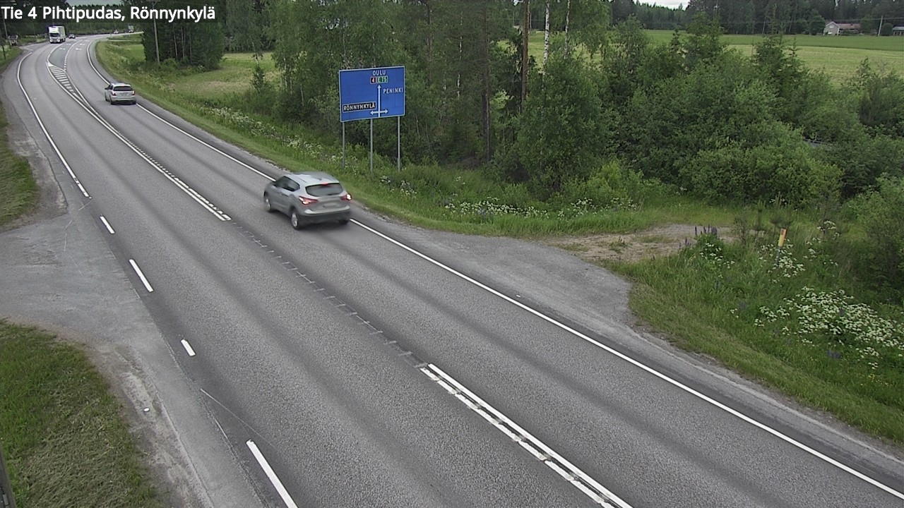 Kelikamerat Kuva Tie 4 Pihtipudas, Rönnynkylä, Pihtipudas, Keski-Suomi
