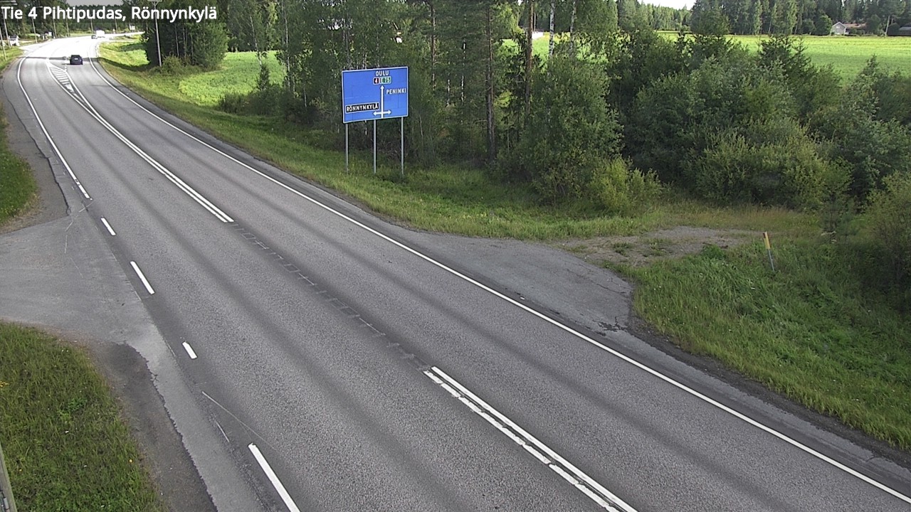 Kelikamerat Kuva Tie 4 Pihtipudas, Rönnynkylä, Pihtipudas, Keski-Suomi