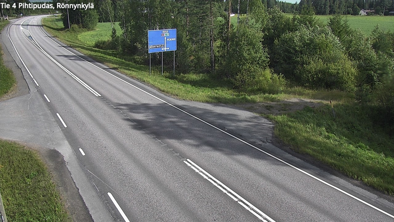 Kelikamerat Kuva Tie 4 Pihtipudas, Rönnynkylä, Pihtipudas, Keski-Suomi