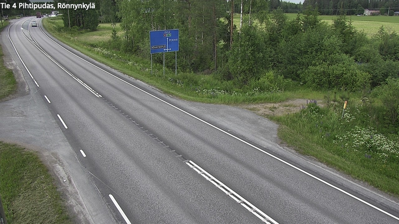 Kelikamerat Kuva Tie 4 Pihtipudas, Rönnynkylä, Pihtipudas, Keski-Suomi