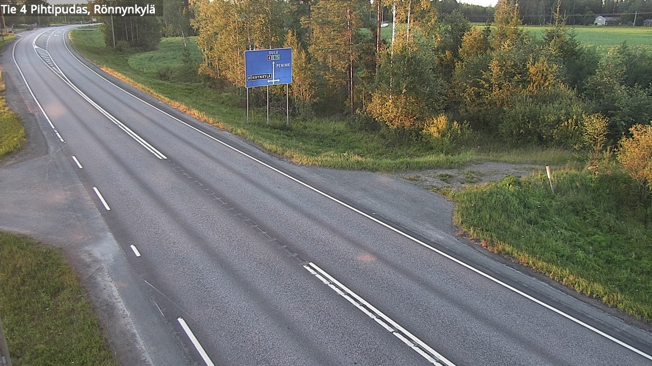 Kelikamerat Kuva Tie 4 Pihtipudas, Rönnynkylä, Pihtipudas, Keski-Suomi