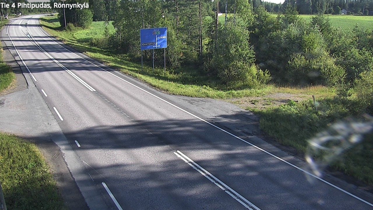 Kelikamerat Kuva Tie 4 Pihtipudas, Rönnynkylä, Pihtipudas, Keski-Suomi